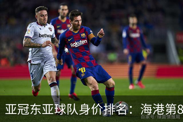 亚冠东亚球队身价排名：海港第8国安第11，J联赛球队领先