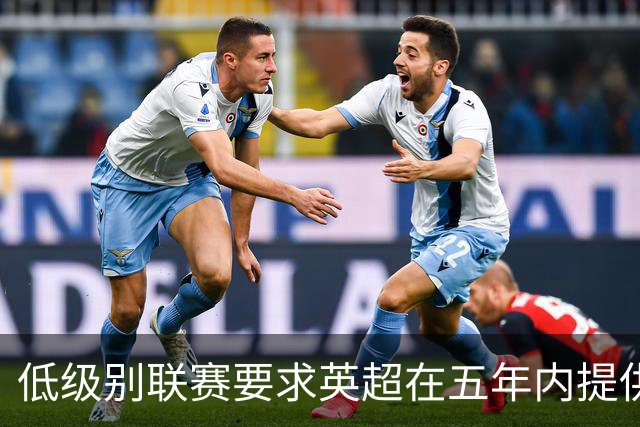 低级别联赛要求英超在五年内提供超十亿资金