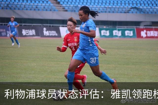 利物浦球员状态评估：雅凯领跑榜单