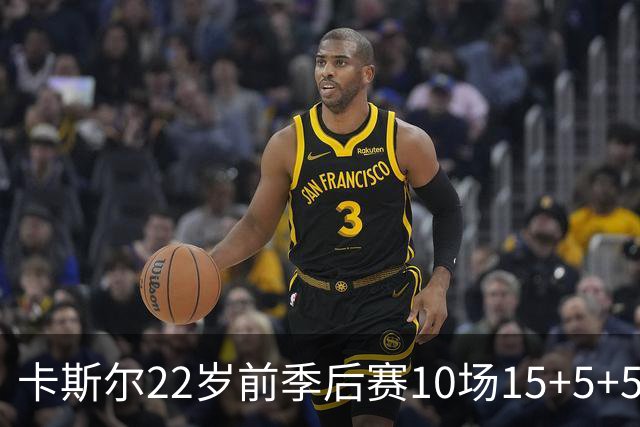 卡斯尔22岁前季后赛10场15+5+5史上仅次于魔术师 詹姆斯9场第三