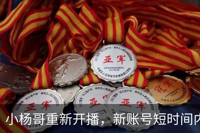 小杨哥重新开播，新账号短时间内吸引6万粉丝，计划转型为电商