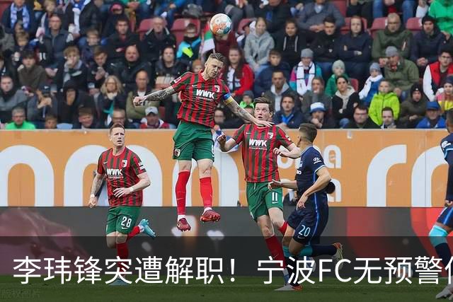李玮锋突遭解职！宁波FC无预警停职令人意外