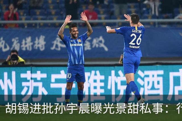 胡锡进批孙宇晨曝光景甜私事：行为极不道德
