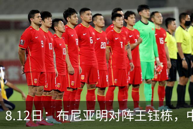 8.12日：布尼亚明对阵王钰栋，中国足球终于有了选择题！